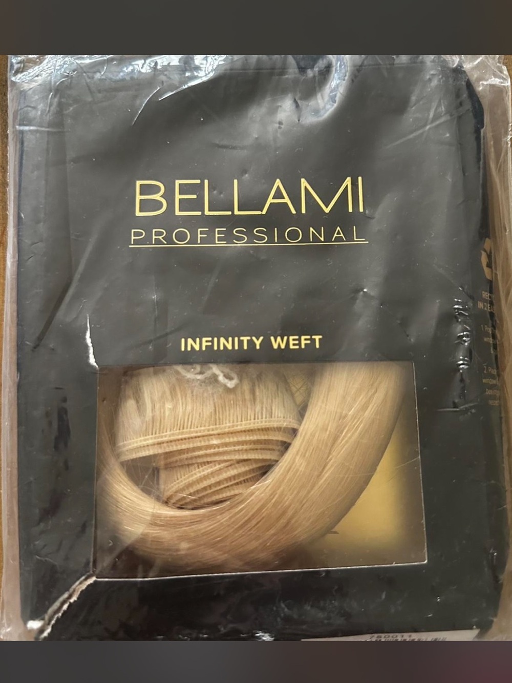 Bellami Ash Blonde 16” Infinity Weft